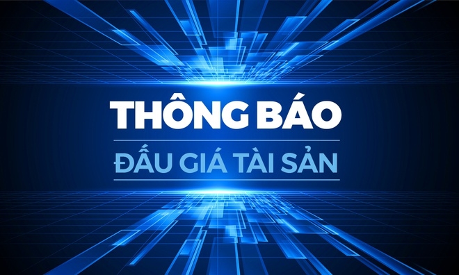 Thông báo lựa chọn tổ chức đấu giá tài sản