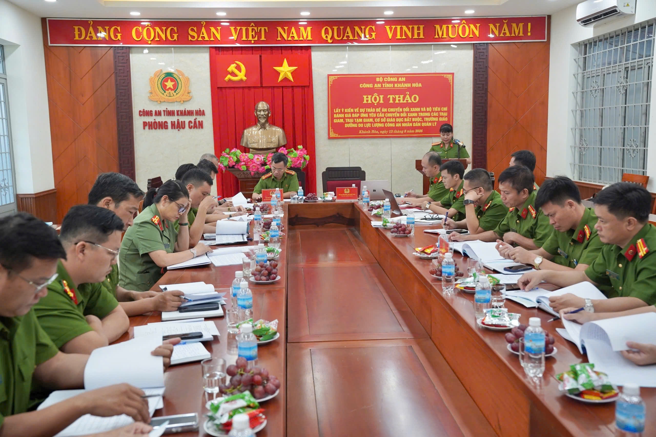 Hội thảo lấy ý kiến dự thảo Đề án chuyển đổi xanh trong các cơ sở giam giữ