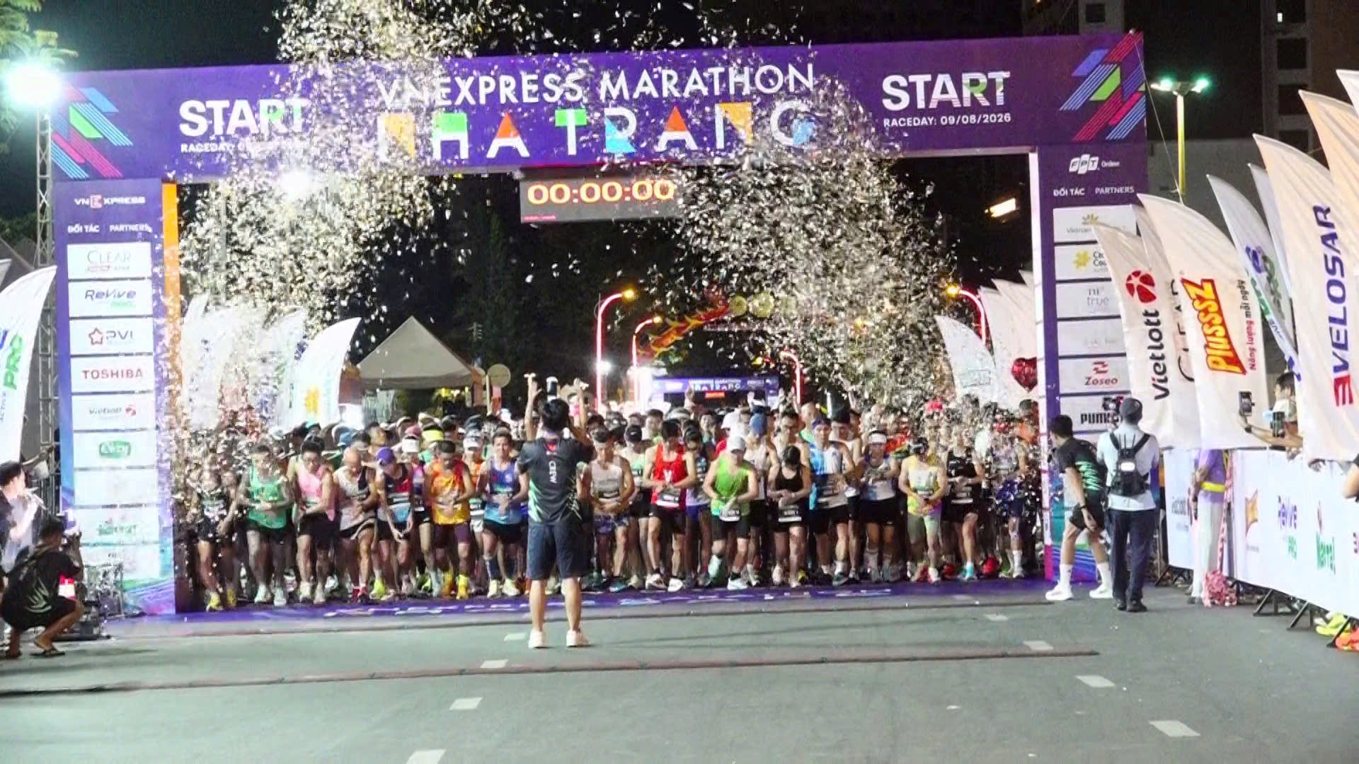 Công an tỉnh đảm bảo an ninh, trật tự và an toàn giao thông Giải chạy VnExpress Marathon Nha Trang 2026