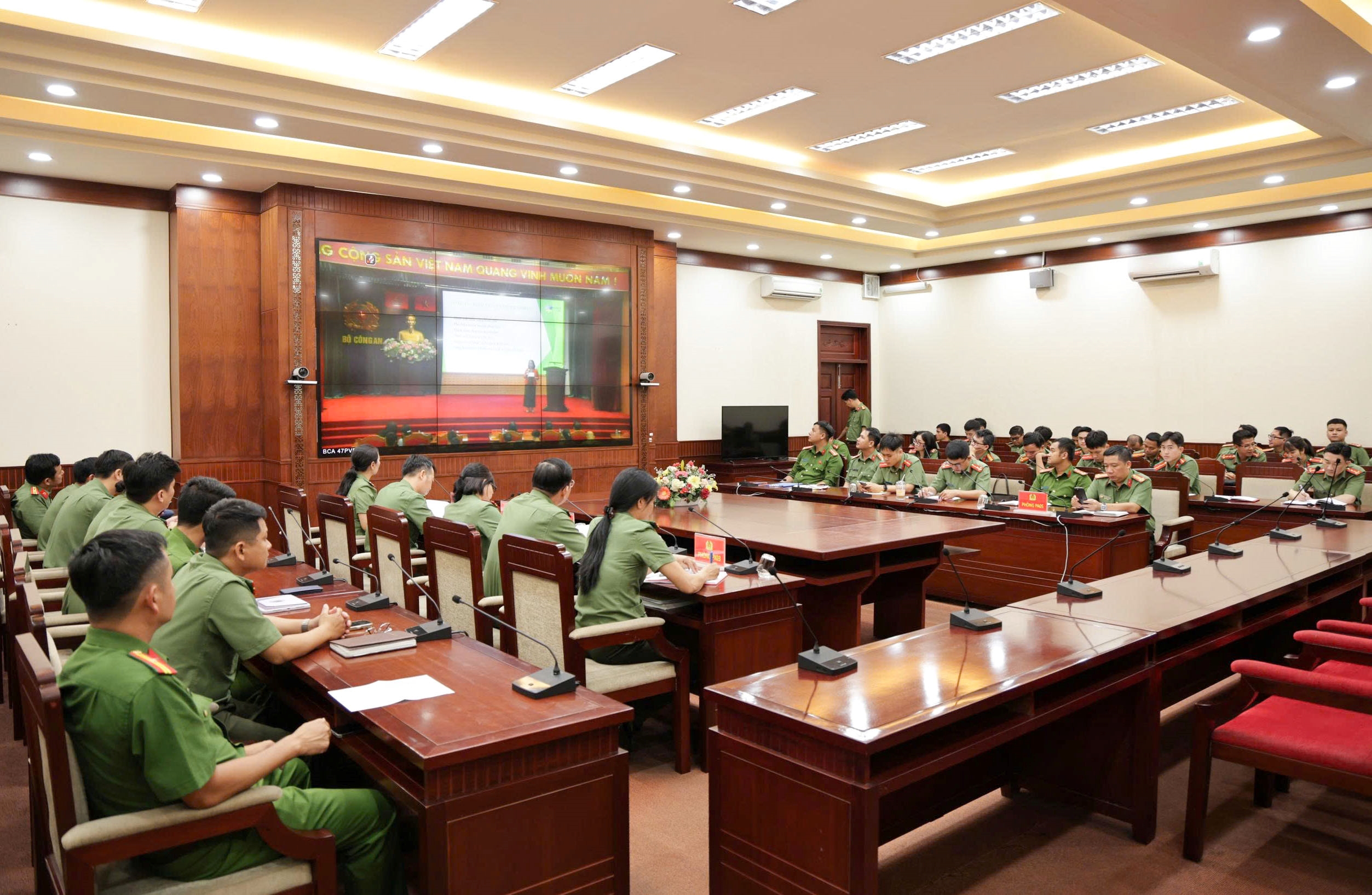 Nâng cao năng lực truyền thông số cho cán bộ, chiến sĩ Công an nhân dân