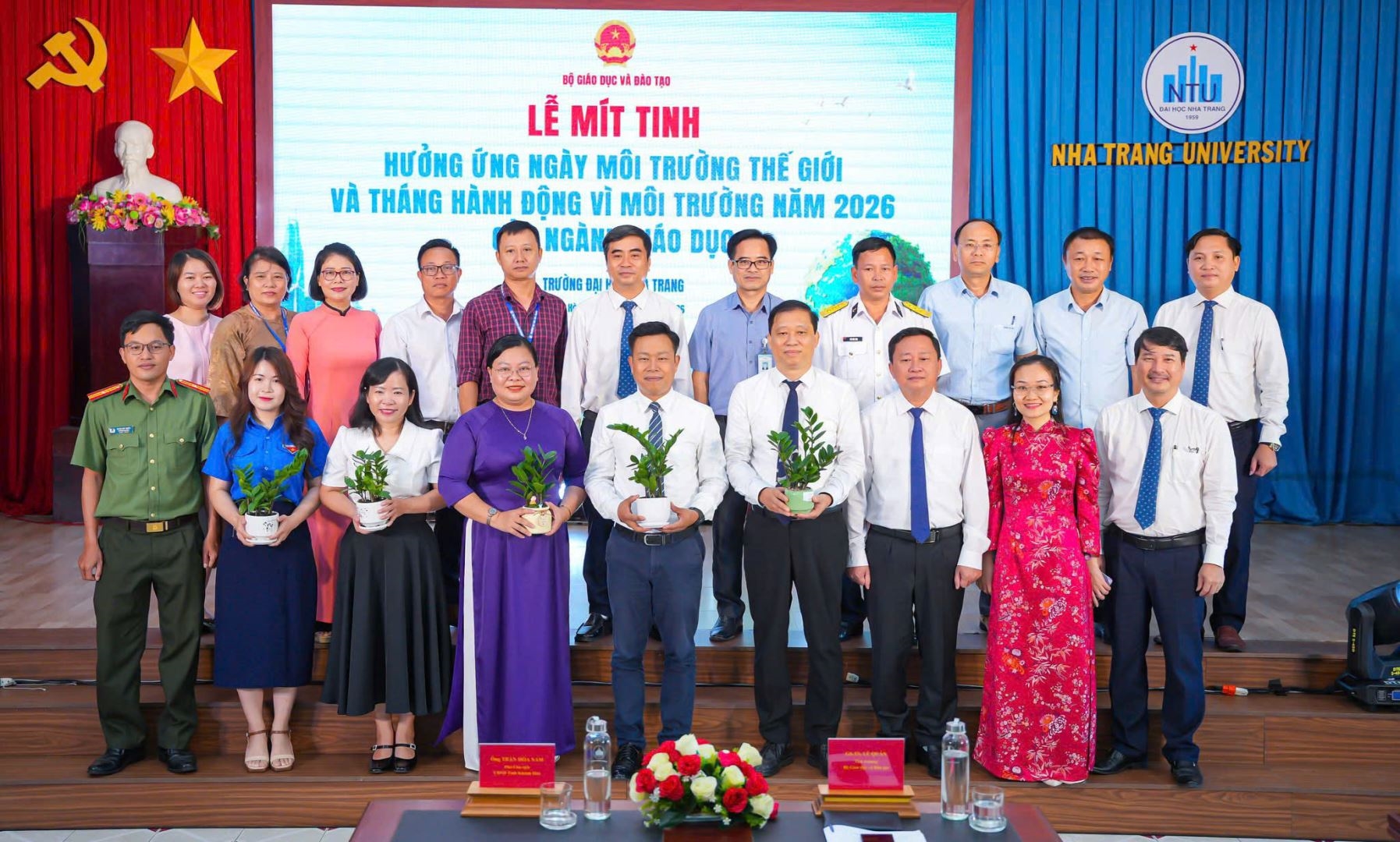 Công an Khánh Hòa bảo đảm an ninh, an toàn lễ mít tinh hưởng ứng ngày môi trường thế giới và tháng hành động vì môi trường năm 2026