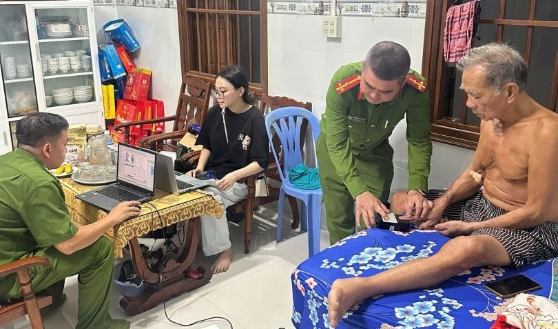 Công an xã Bắc Ninh Hòa tích cực triển khai chiến dịch thu nhận mẫu ADN thân nhân liệt sĩ