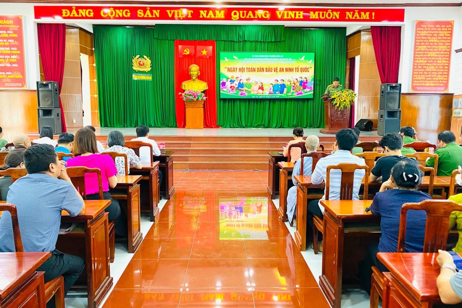 Phường Bảo An tổ chức “Ngày hội Toàn dân bảo vệ an ninh Tổ quốc” năm 2026