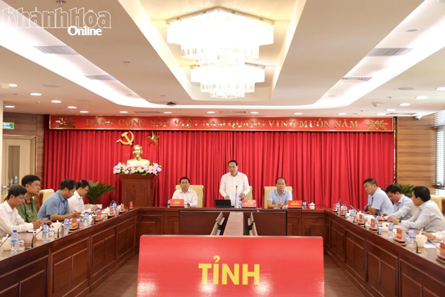 Thường trực Ban Chỉ đạo về phát triển khoa học, công nghệ, đổi mới sáng tạo và chuyển đổi số tỉnh giao ban công tác quý I/2026