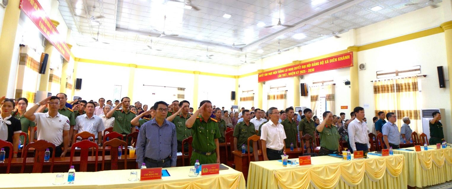 Xã Diên Khánh tổ chức ngày hội toàn dân bảo vệ an ninh Tổ quốc năm 2026