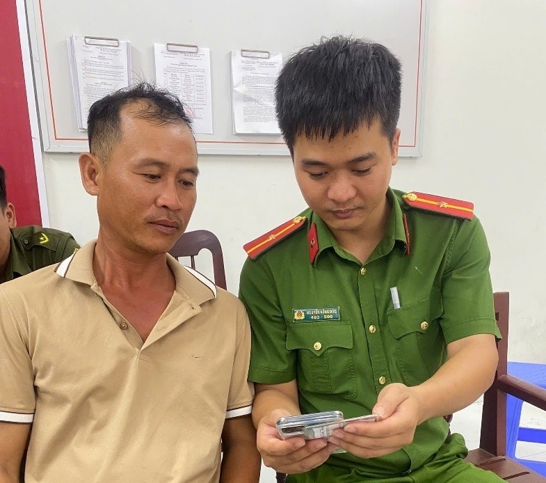 Công an phường Ninh Chử tích cực hưởng ứng Ngày Chuyển đổi số quốc gia năm 2026