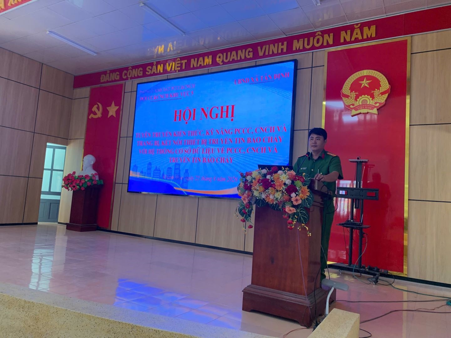 Hội nghị tuyên truyền, phổ biến kiến thức, kỹ năng PCCC và CNCH