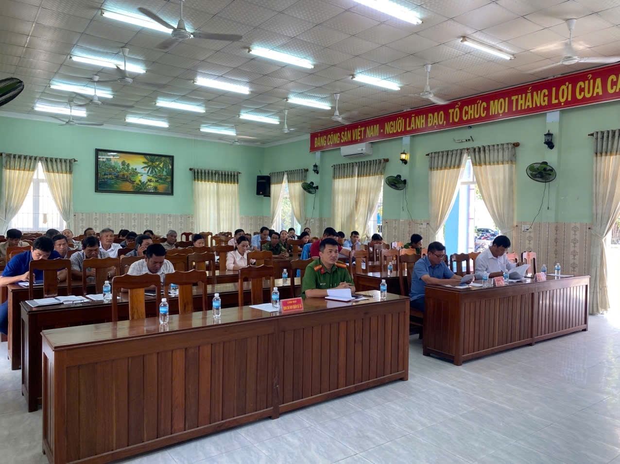 Hội nghị triển khai nhiệm vụ công tác của tổ công tác 483 xã Vạn Thắng