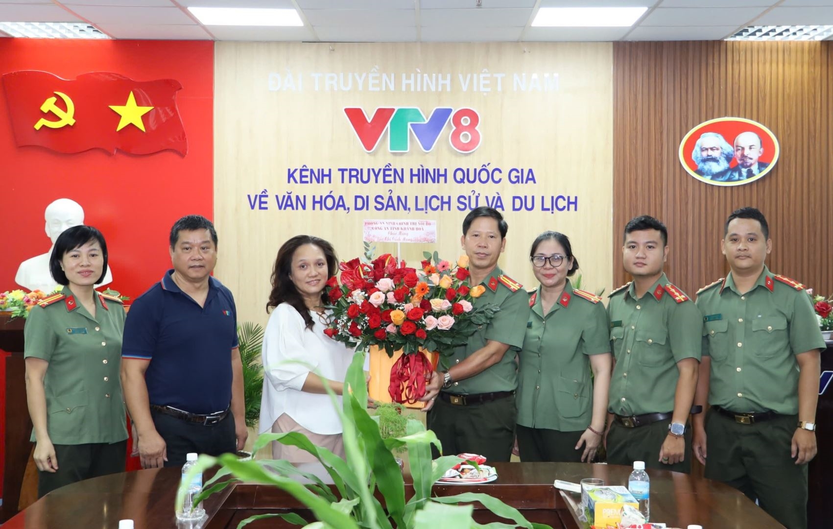 Phòng An ninh chính trị nội bộ Công an tỉnh Khánh Hòa đến thăm, gặp gỡ các cơ quan báo chí nhân kỷ niệm 101 năm Ngày Báo chí cách mạng Việt Nam (21/6/1925 – 21/6/2026)