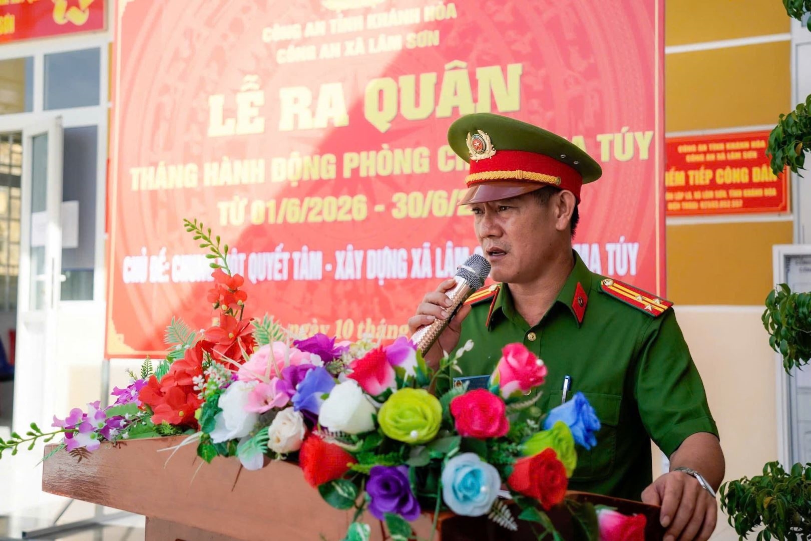 Xã Lâm Sơn tổ chức lễ ra quân “Tháng hành động phòng, chống ma túy” năm 2026