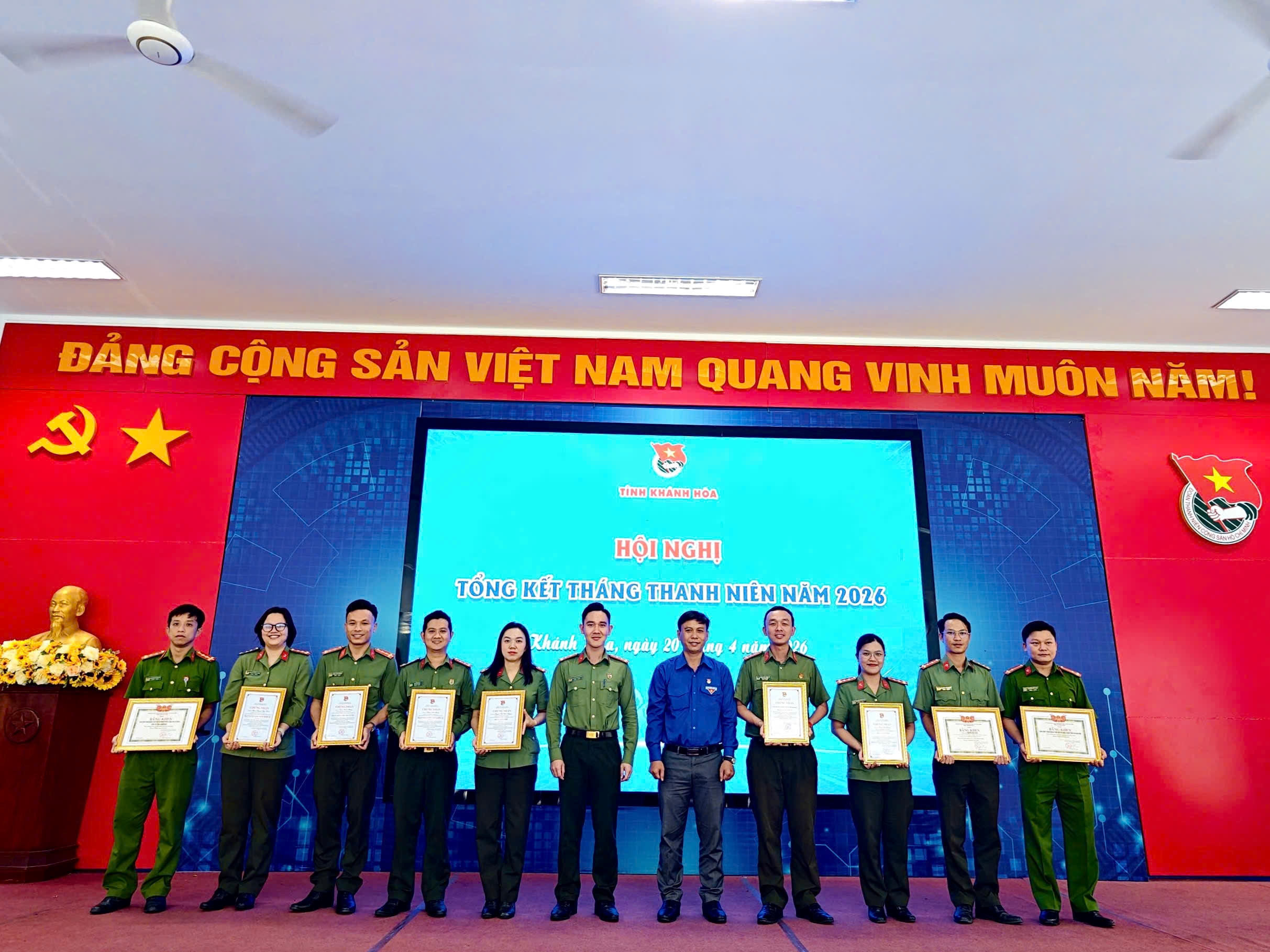 Đoàn Thanh niên Công an tỉnh Khánh Hòa xuất sắc giành giải Nhất toàn đoàn cuộc thi 