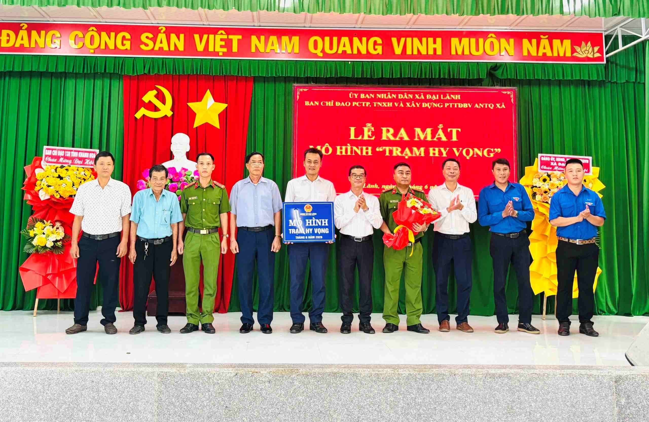 Xã Đại Lãnh, tỉnh Khánh Hòa ra mắt mô hình “Trạm hy vọng”