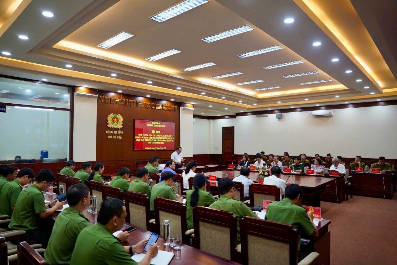 Khánh Hòa: Chủ động tham gia xây dựng, hoàn thiện hệ thống pháp luật hình sự trong tình hình mới
