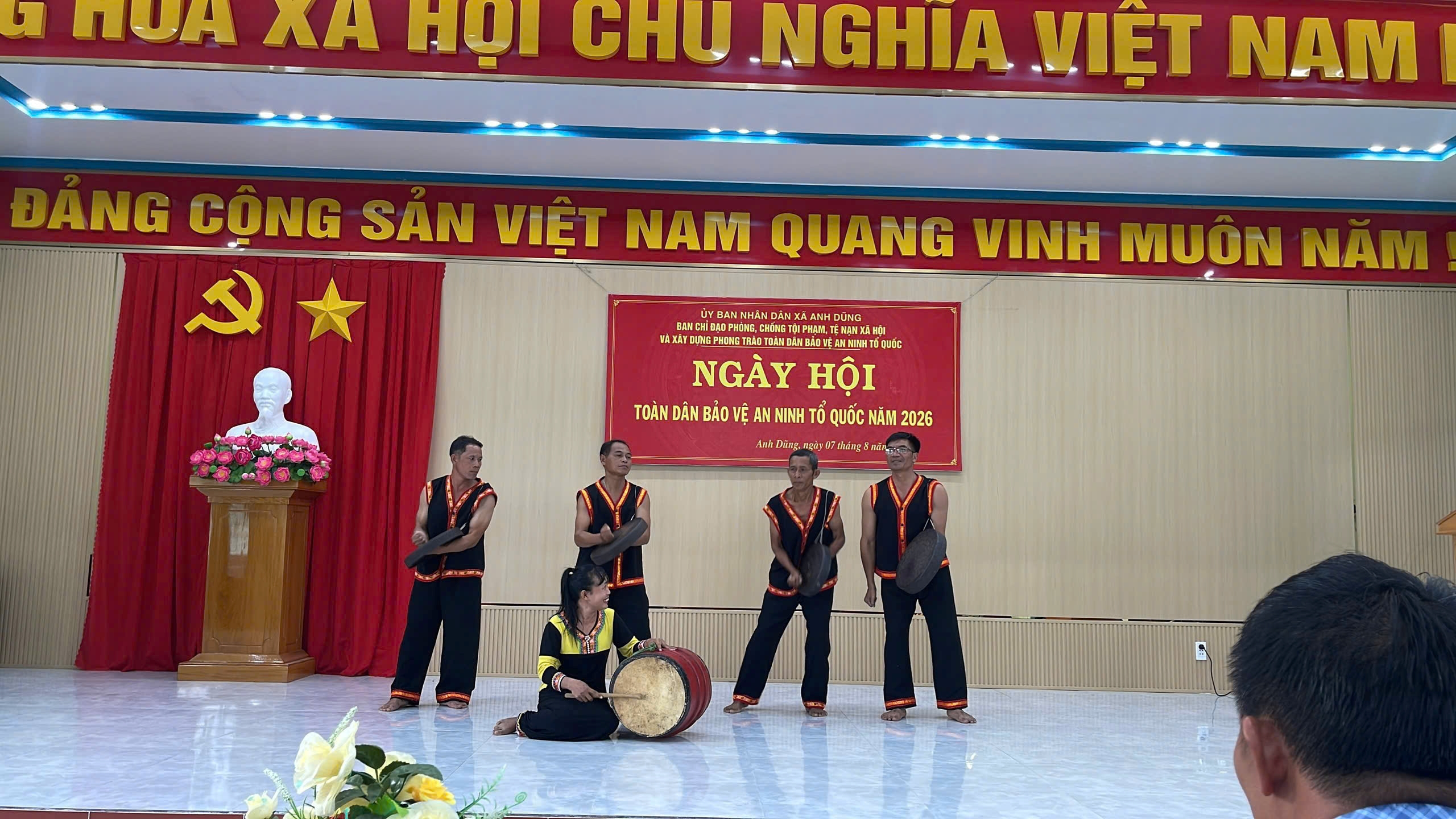 Xã Anh Dũng tổ chức ngày hội toàn dân bảo vệ an ninh tổ quốc năm 2026