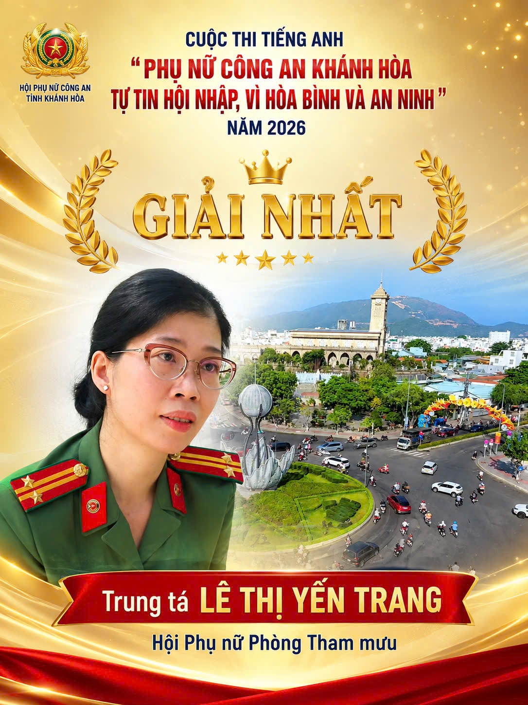Phụ nữ Công an Khánh Hòa tự tin hội nhập, vì hòa bình và an ninh
