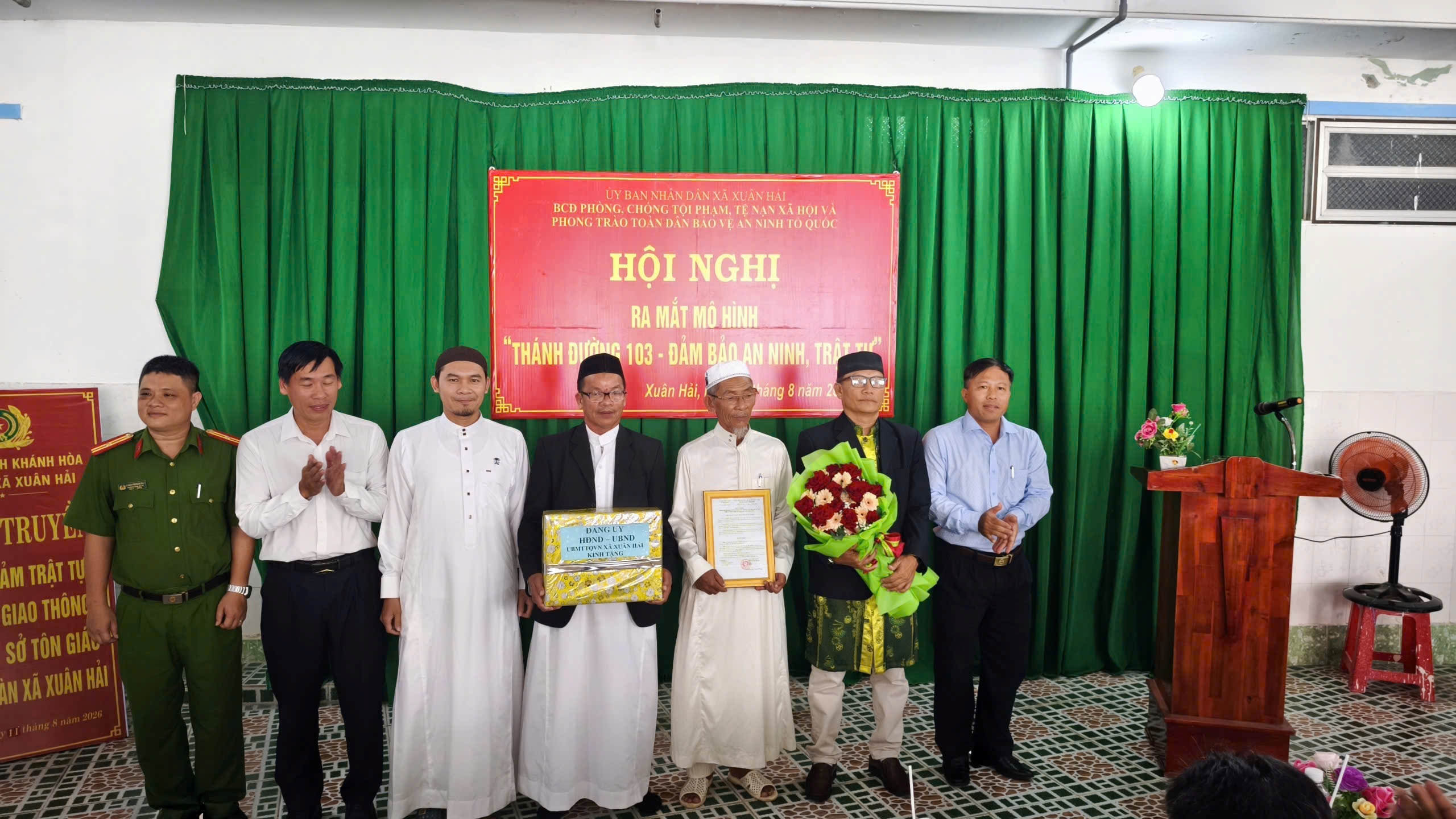 Ra mắt mô hình “Thánh đường 103 – Đảm bảo an ninh, trật tự” tại xã Xuân Hải