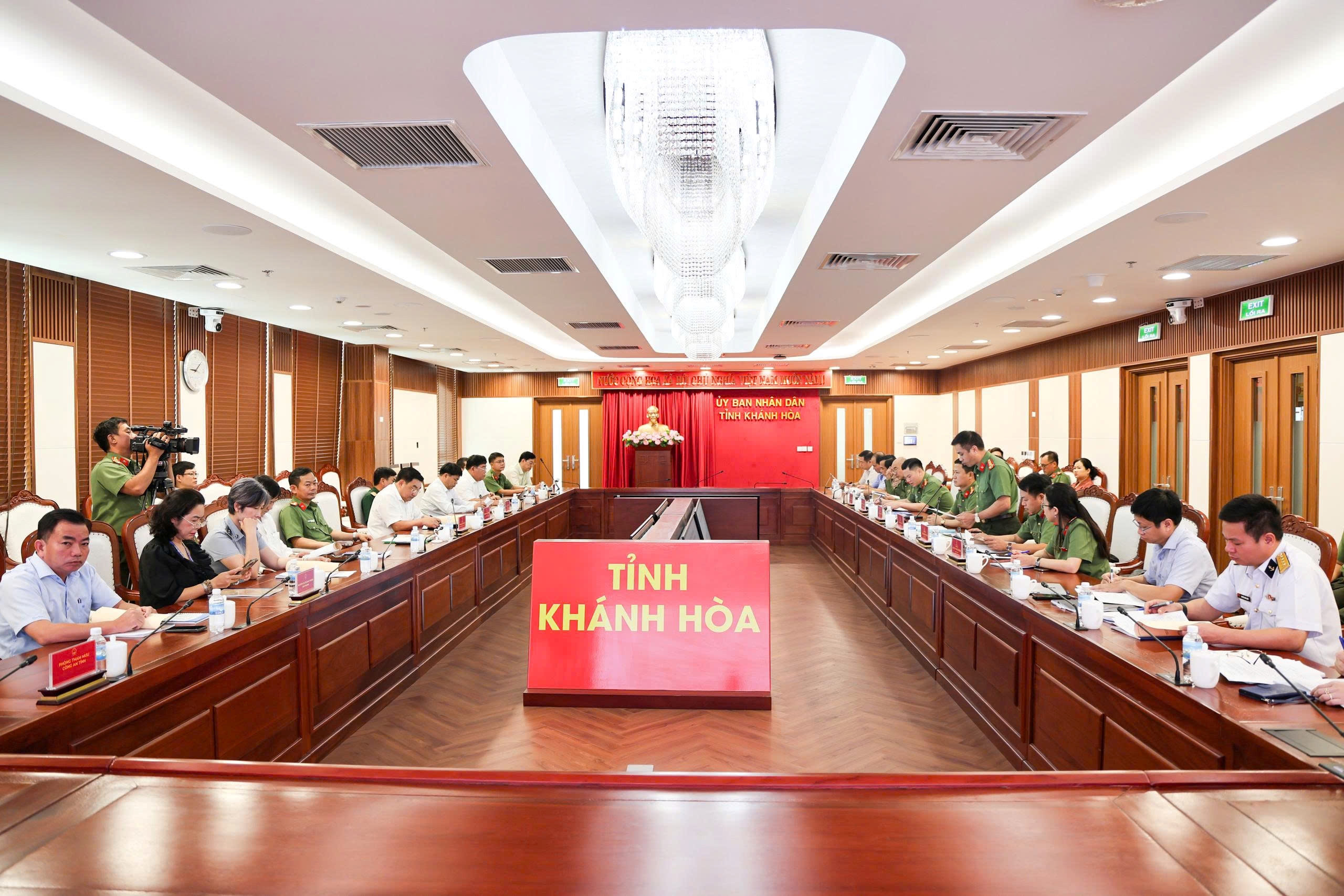 Ban Chỉ đạo phòng, chống khủng bố quốc gia kiểm tra công tác phòng, chống khủng bố tại tỉnh Khánh Hoà