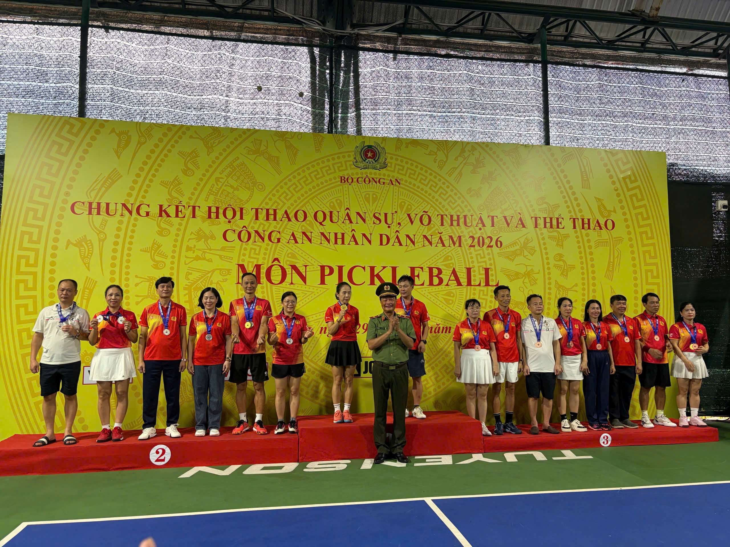 Đoàn thể thao Công an Khánh Hòa đạt nhiều thành tích cao tại Vòng chung kết Hội thao Quân sự, Võ thuật và Thể thao Công an nhân dân năm 2026