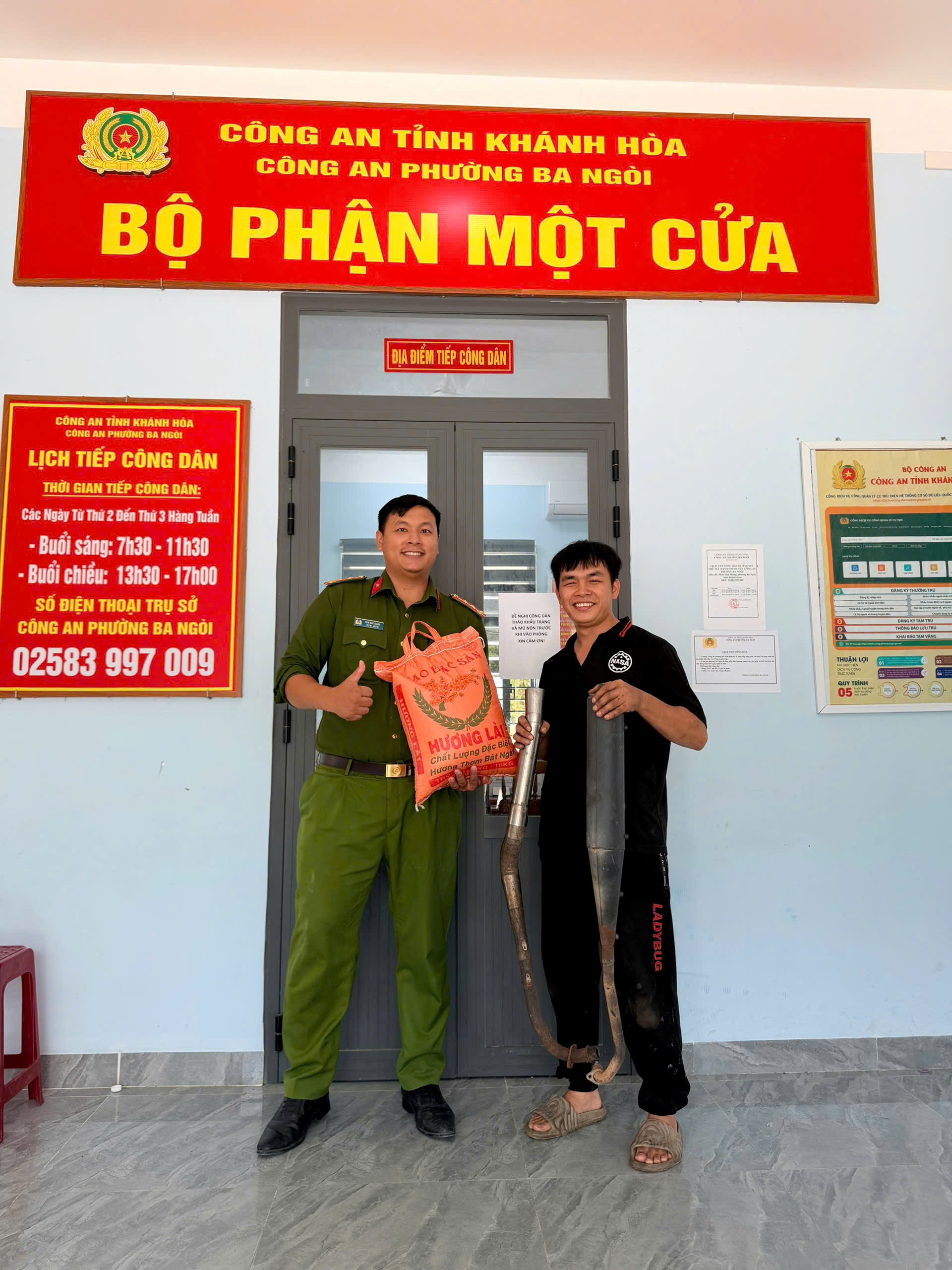 Khánh Hoà: Công an phường Ba Ngòi 