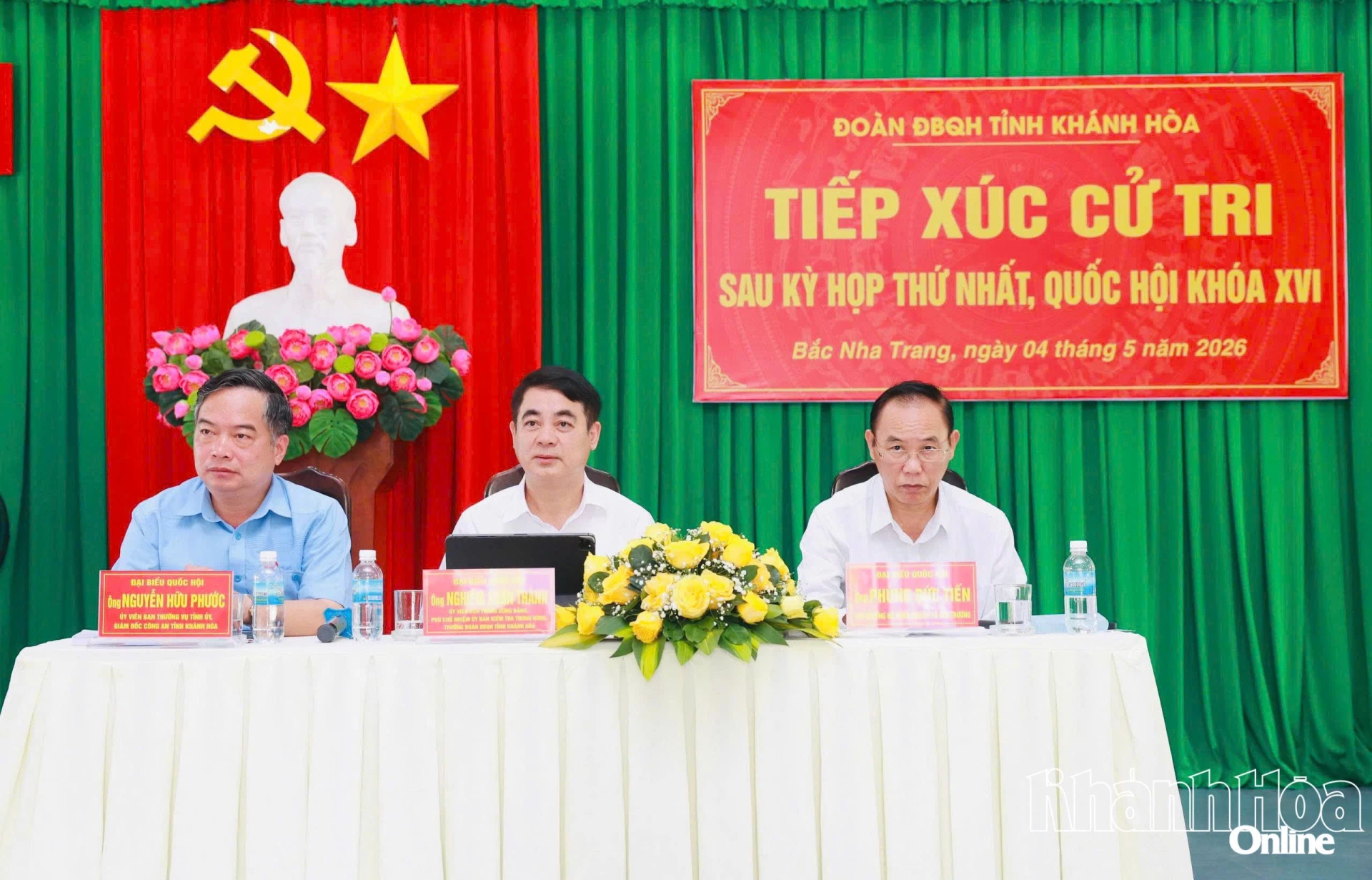 Đại biểu Quốc hội tỉnh Khánh Hòa tiếp xúc cử tri phường Bắc Nha Trang