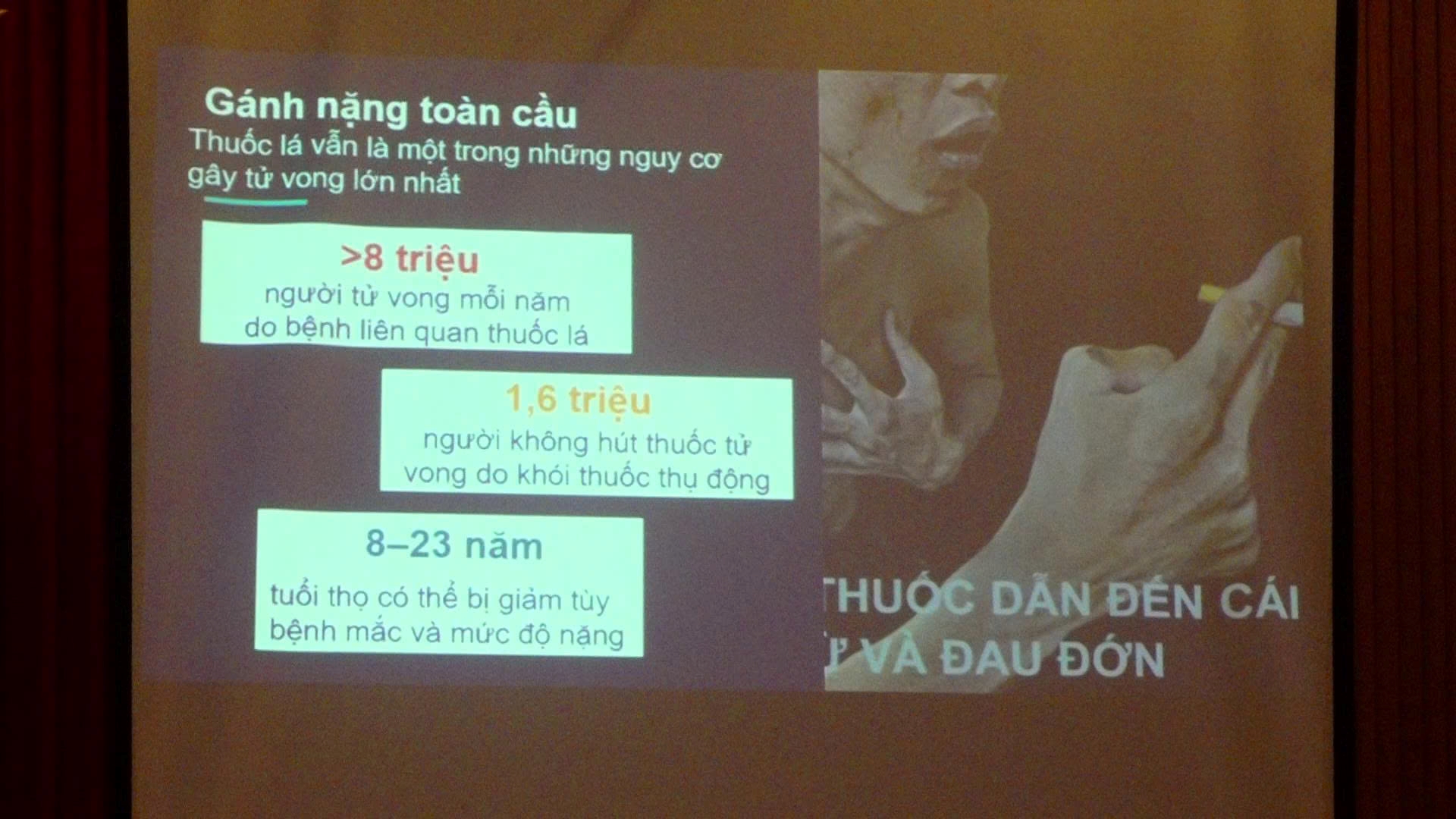 Tuyên truyền phòng, chống tác hại của thuốc lá cho cán bộ, chiến sĩ Công an tỉnh