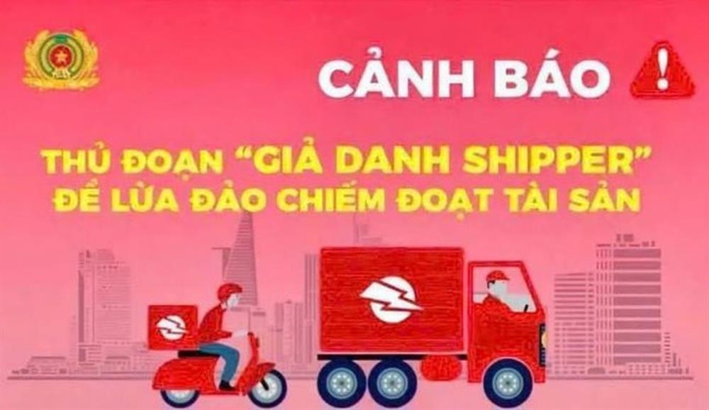 Cảnh báo thủ đoạn lừa đảo khi truy cập vào đường link do shipper gửi