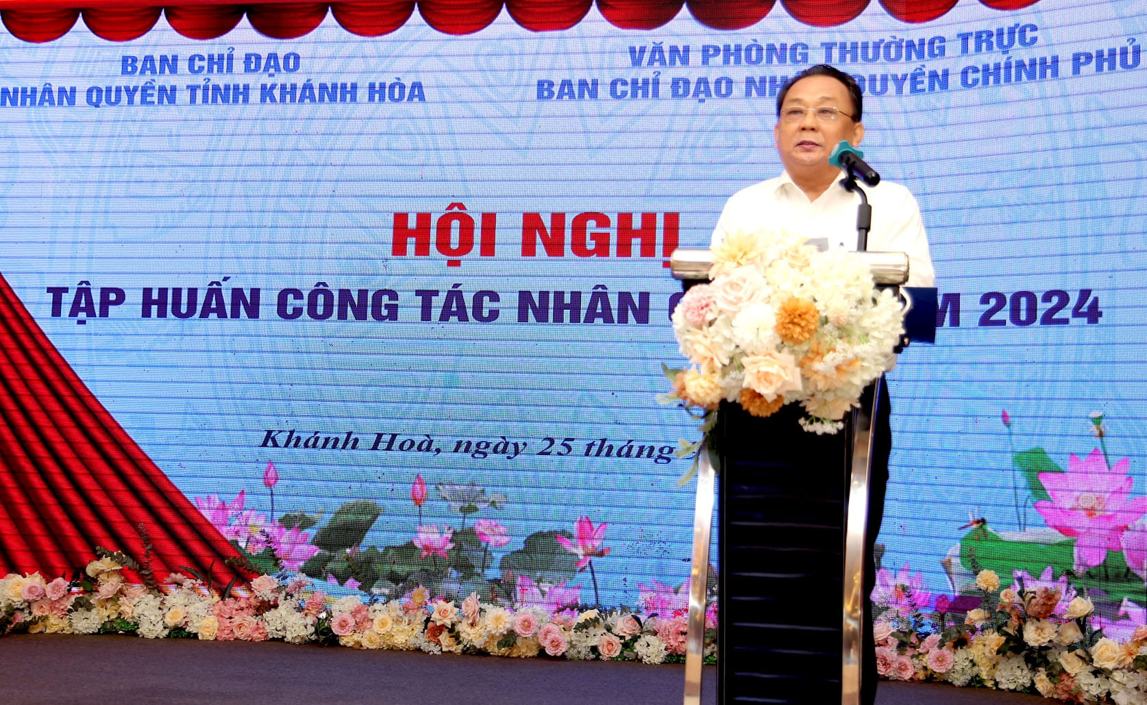 Tập huấn về công tác nhân quyền năm 2024