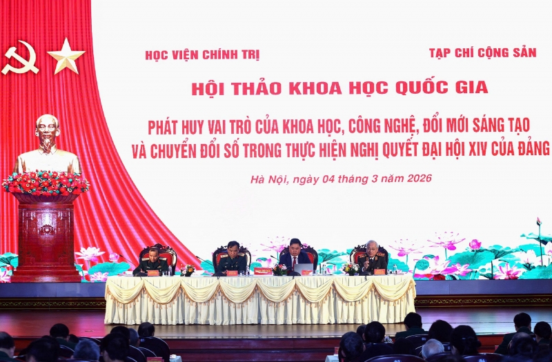 Phát huy vai trò của khoa học, công nghệ, đổi mới sáng tạo trong thực hiện Nghị quyết Đại hội XIV của Đảng