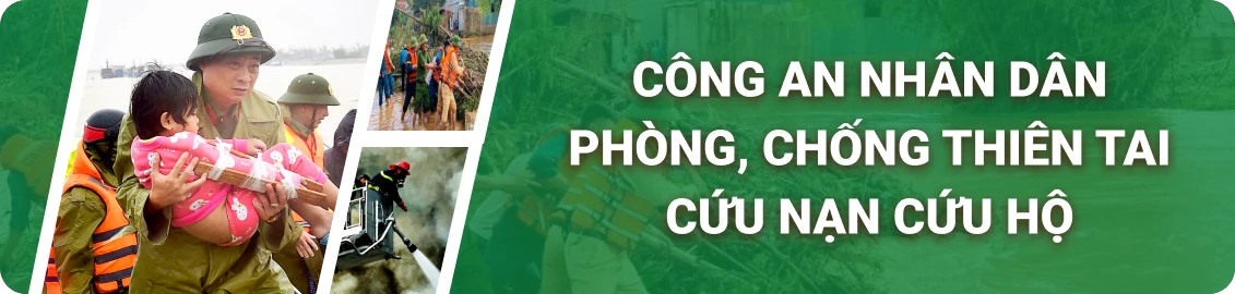 Công an nhân dân Việt Nam phòng, chống thiên tai