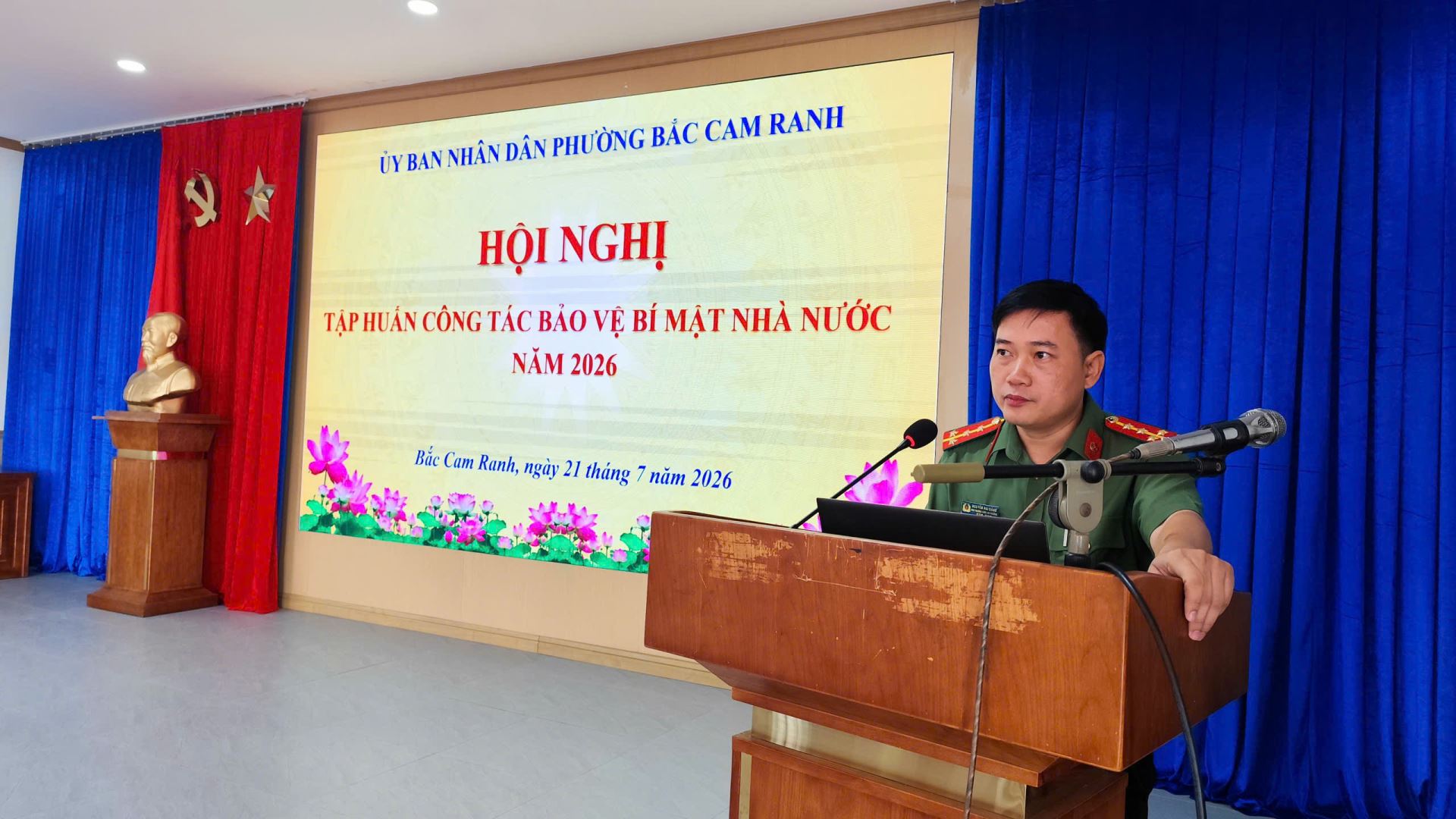 Báo cáo viên Hội nghị tập huấn BMNN năm 2026