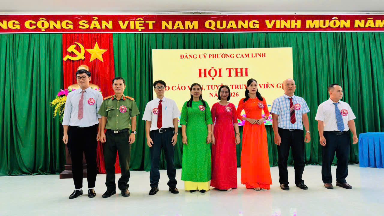 Hội thi có sự tham gia của 8 đội đến từ các chi bộ, đảng bộ trực thuộc Đảng bộ phường 