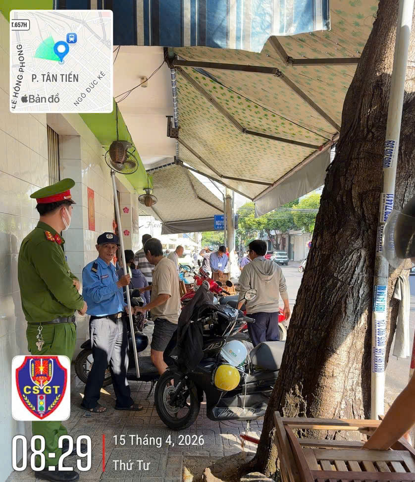 Tổ công tác triển khai Kế hoạch cao điểm lập lại trật tự đô thị