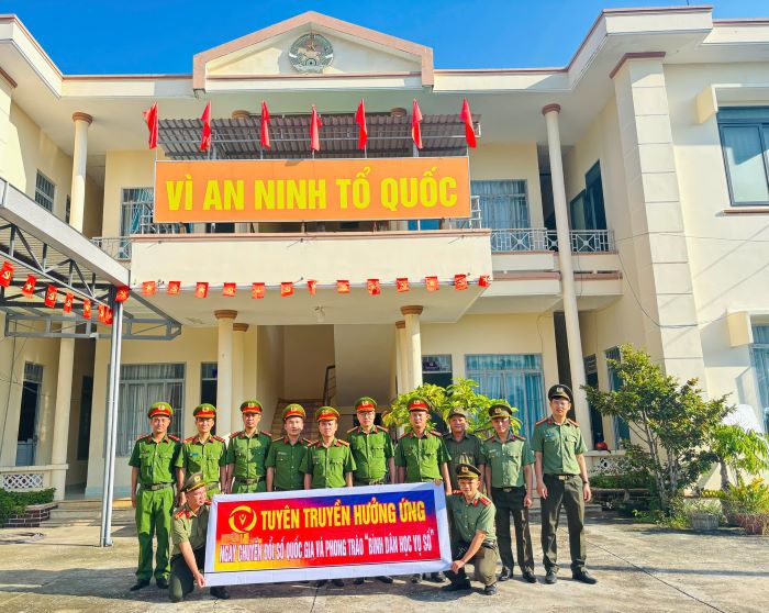 Tuyên truyền trực quan tại đơn vị