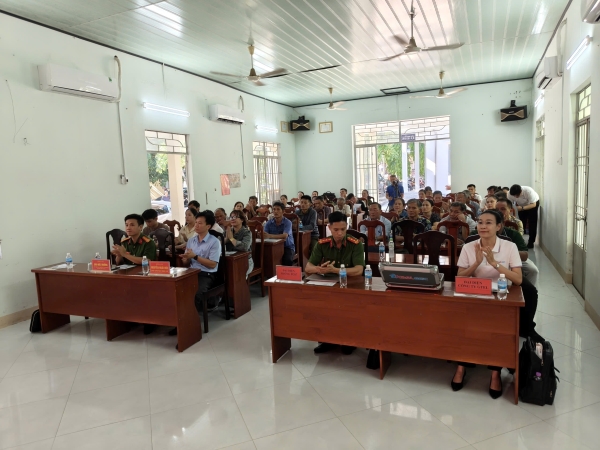 Quang cảnh hội nghị tuyên truyền