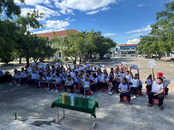 Quang cảnh buổi tuyên truyền