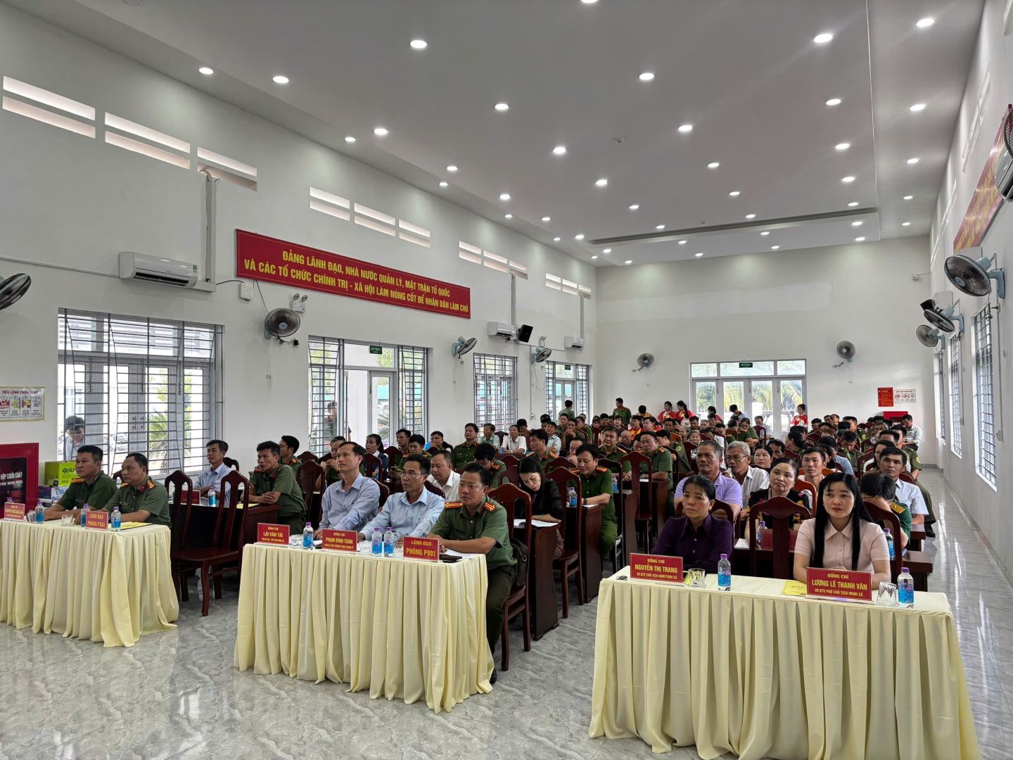 Các đại biểu tham dự Ngày hội toàn dân bảo vệ an ninh Tổ quốc