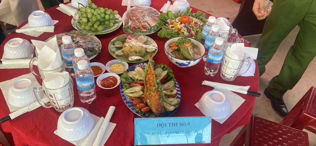 Những món ăn của Đội thi