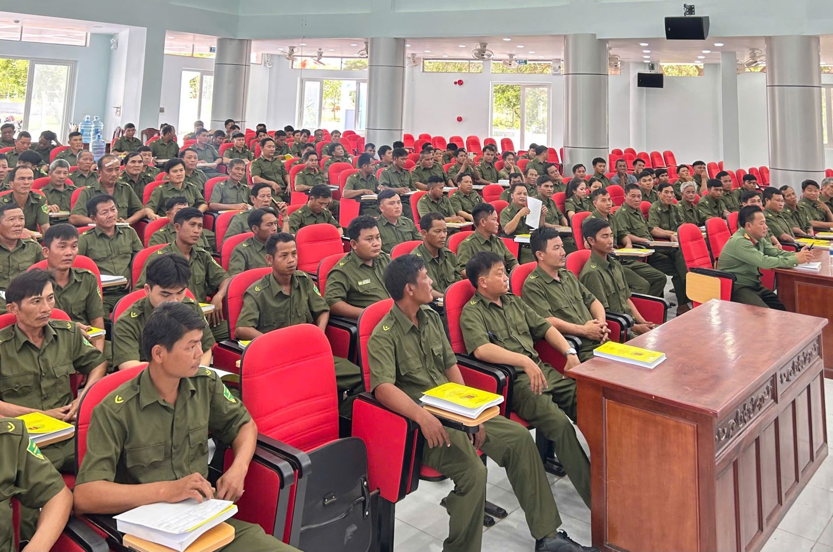 Quang cảnh chung của Lớp tập huấn, bồi dưỡng