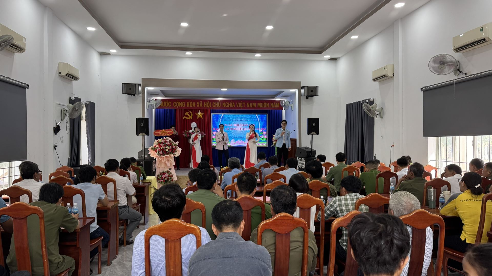 Toàn cảnh Ngày hội toàn dân bảo vệ an ninh Tổ quốc năm 2026 tại xã Suối Hiệp