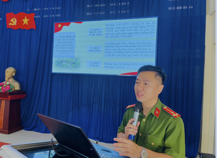 Báo cáo viên hướng dẫn kỹ năng an toàn 