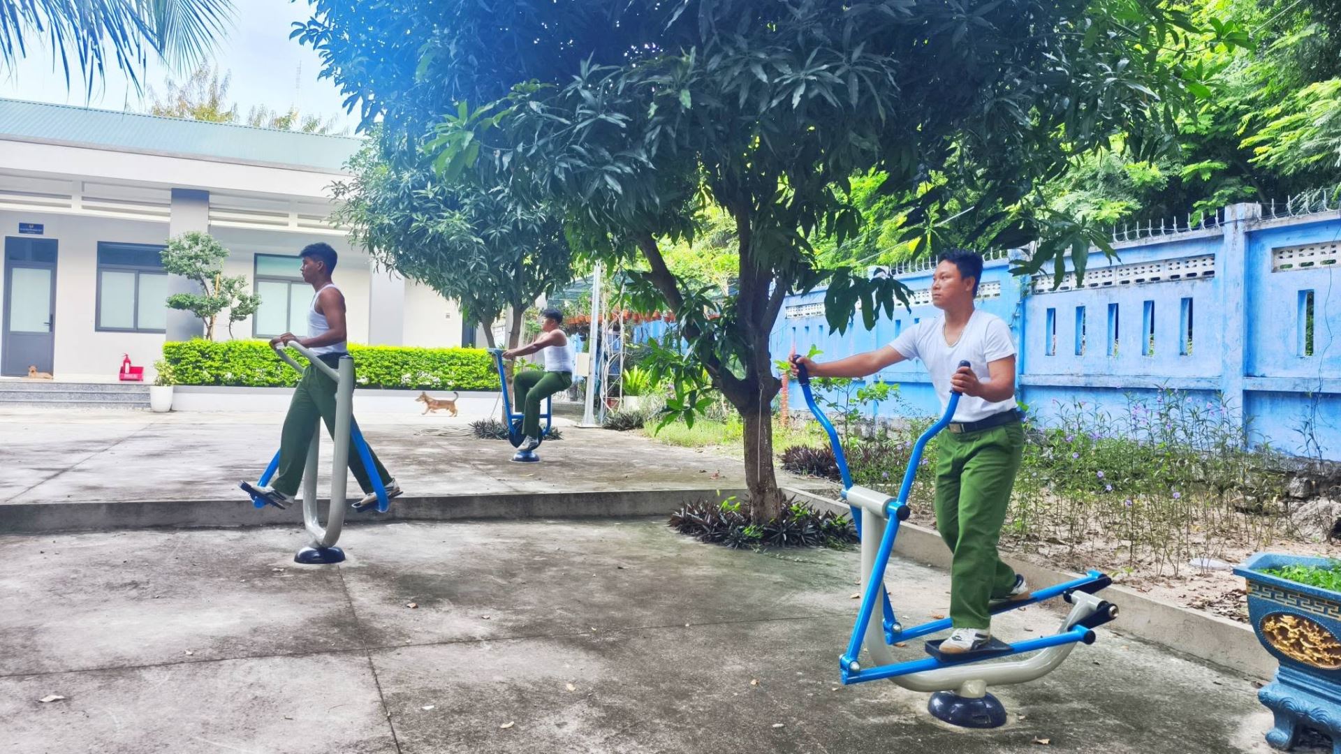 CBCS tham gia các hoạt động thể dục, thể thao tại đơn vị