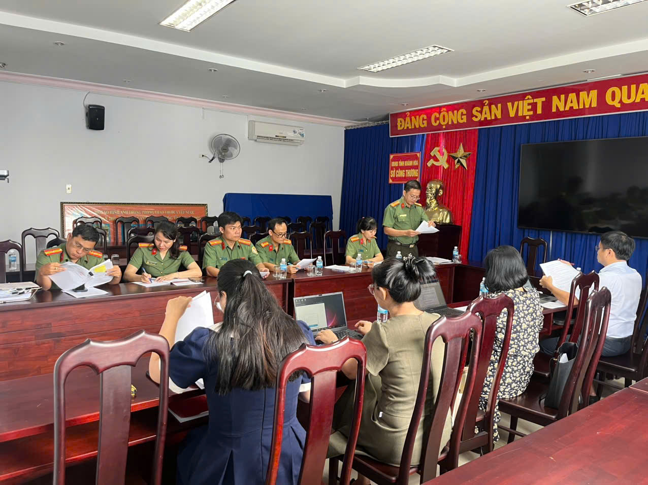 Thanh tra trực tiếp tại Sở Công thương