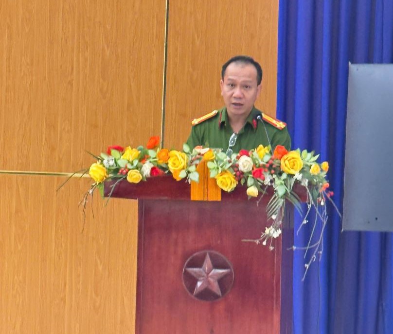 Đồng chí Nguyễn Anh Tuấn - Trưởng Công an phường Nam Nha Trang